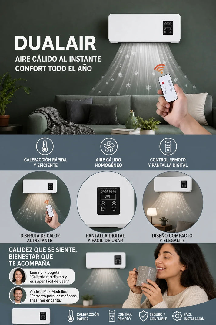DUALAIR | Clima perfecto al instante