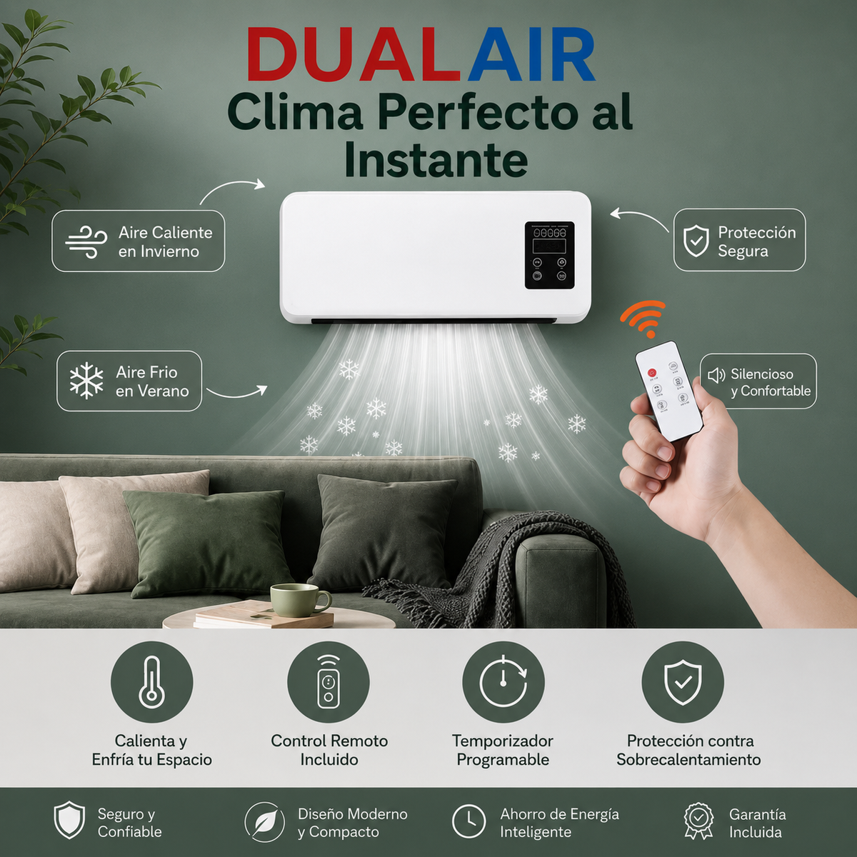 DUALAIR | Clima perfecto al instante